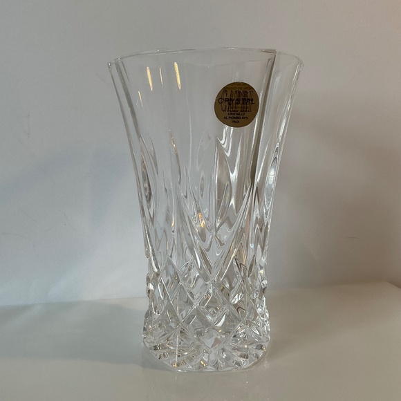 Capri Crystal - 24% Lead Crystal Vase 5” - Made in Italy - Picture 3 of 15